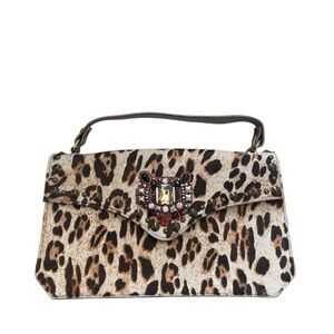 Y2K TANGO Leopard Print Purse